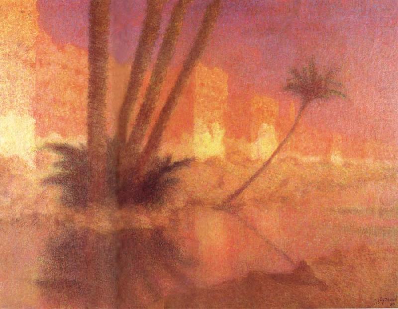 Twilight in Marrakesh, Lucien Levy-Dhurmer